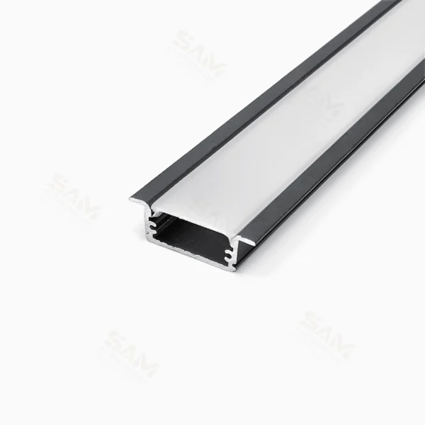 SL22 – پروفیل لاین نوری توکار دو لاین عمق کناف