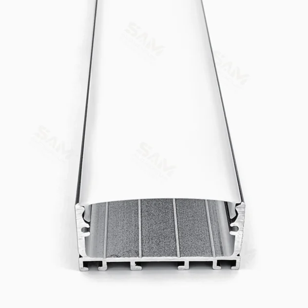 SL430 – پروفیل لاین نوری روکار فنرخور چهار لاین - Image 4