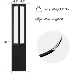 چراغ بولارد مدل V-LIGHT